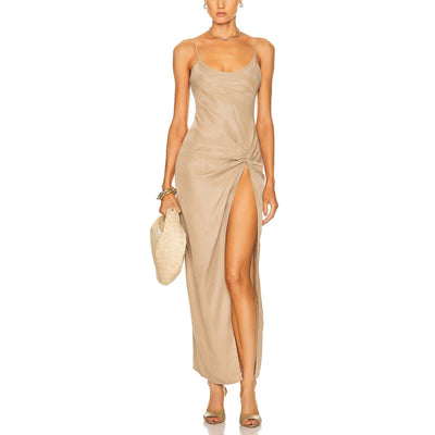 Atoir 'Turned Around' Tan Dress Size S