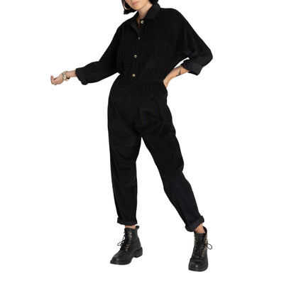 Suzie Kondi Cotton Black Krisa Jumpsuit Size XS