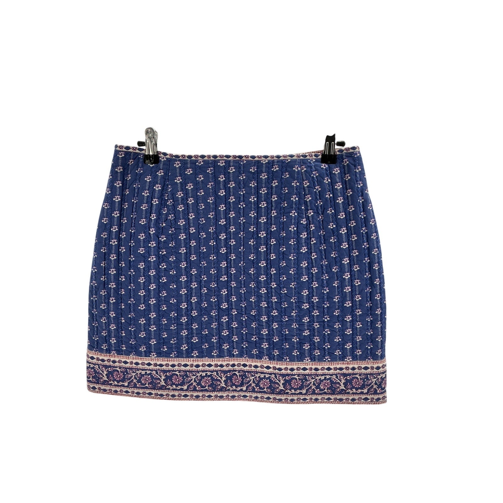 S�zane 'Laure' Blue Cotton Skirt Size 38