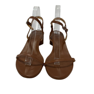 Aeyde Minimalist Brown Immi Sandals Size 9 US / 39 EU