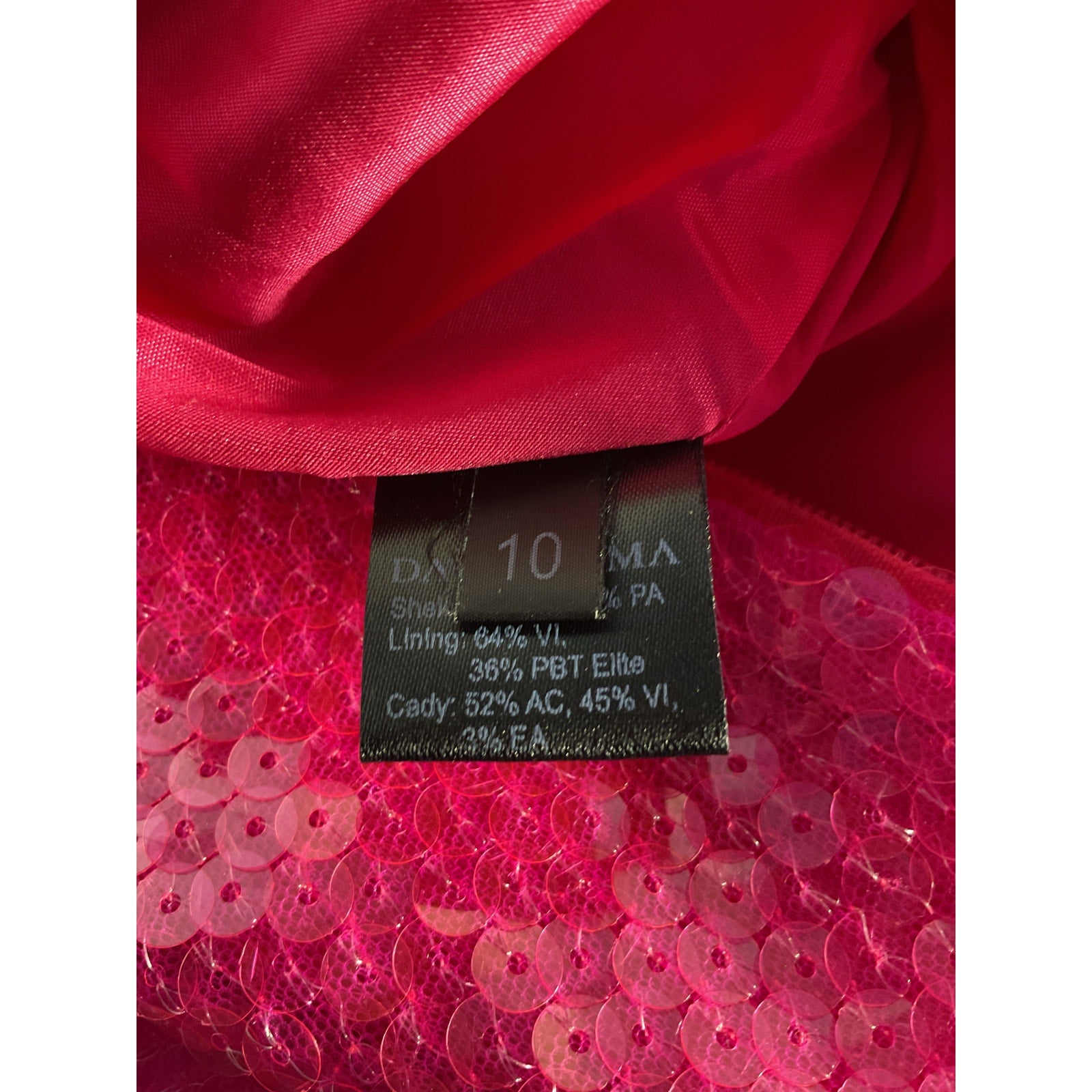 David Koma 'Sequin' Pink Sequin Embellished Pant Size 6