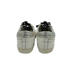 Golden Goose Distressed White Superstar Sneakers Size IT 41 / US 11