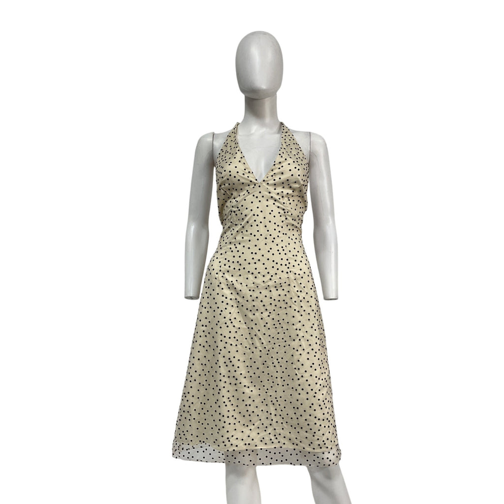 Reformation 'Harlyn' Cream Nylon Dress Size 4