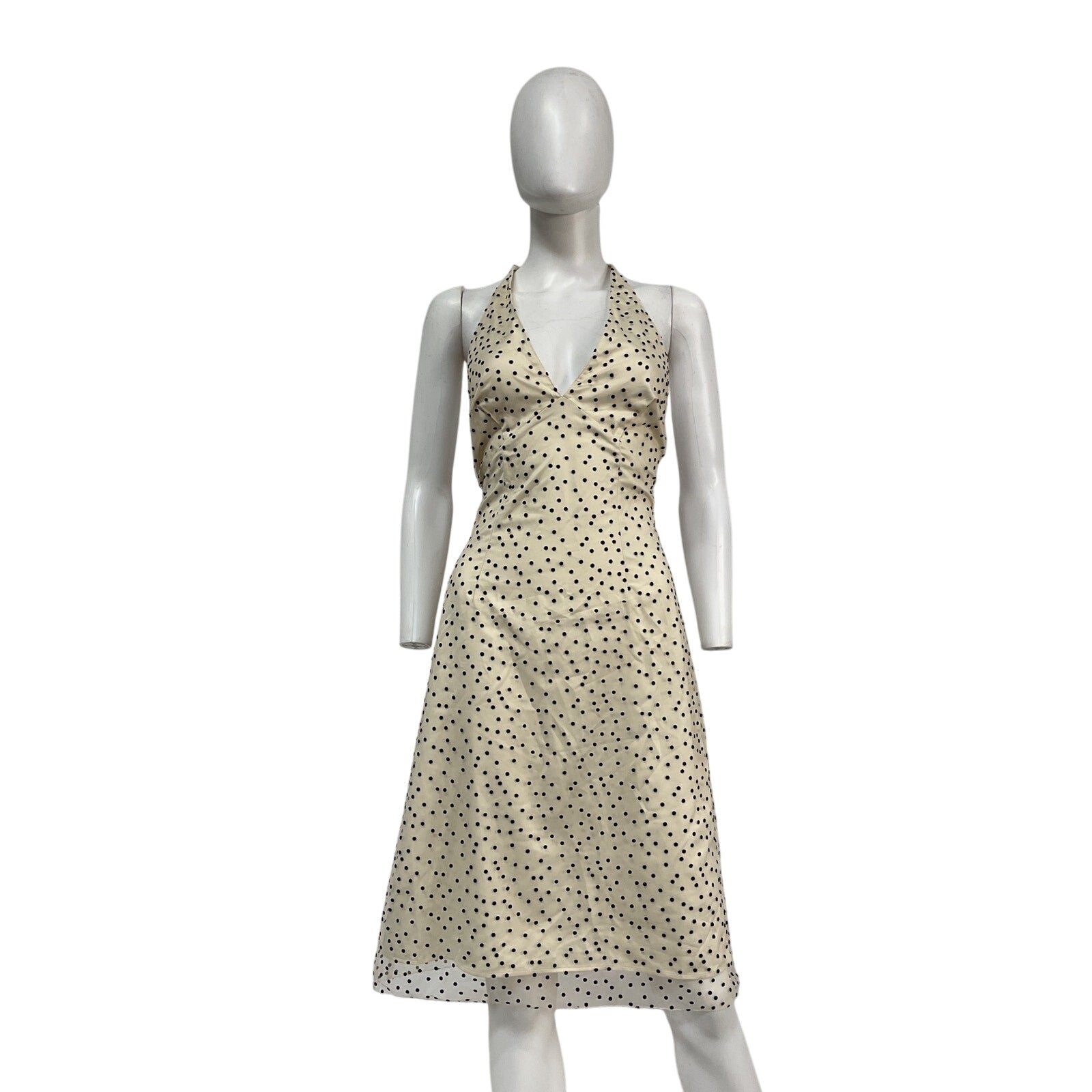 Reformation 'Harlyn' Cream Nylon Dress Size 4