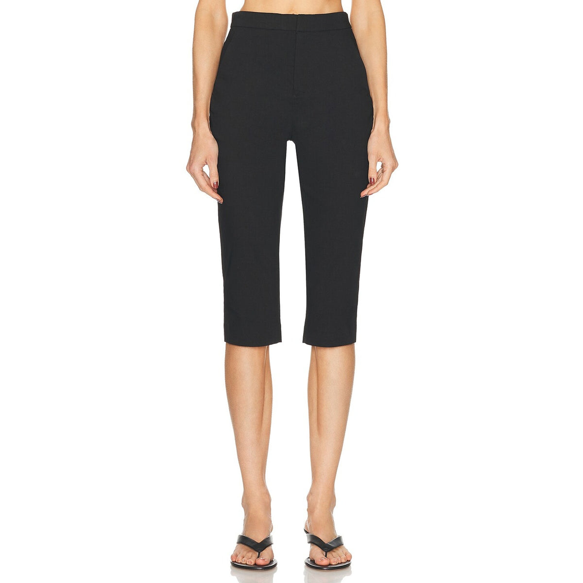 A.L.C. Tailored Black Bardot Cropped Pants Size 0