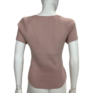 Pistola Ribbed Mauve Tiff Sweater Size L