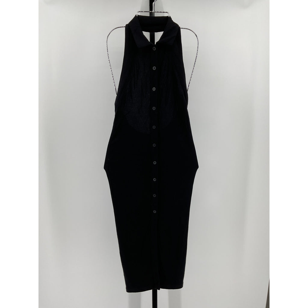 Alix Nyc 'Alcott' Black Elastane Dress Size S - NWT