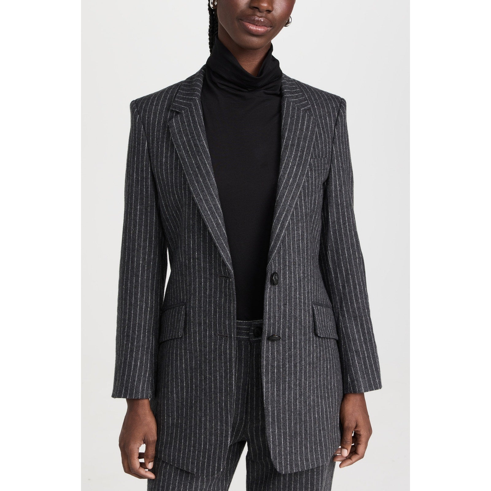 Rag & Bone 'Charles' Grey Italian Wool Blazer Size 0