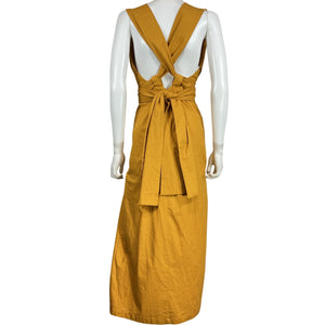 Andrea Iyamah Striking Gold Zado Gown Size XS NWT