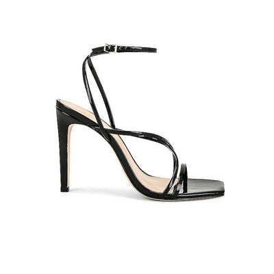 Schutz Strappy Black Bari Sandal Size 6.5