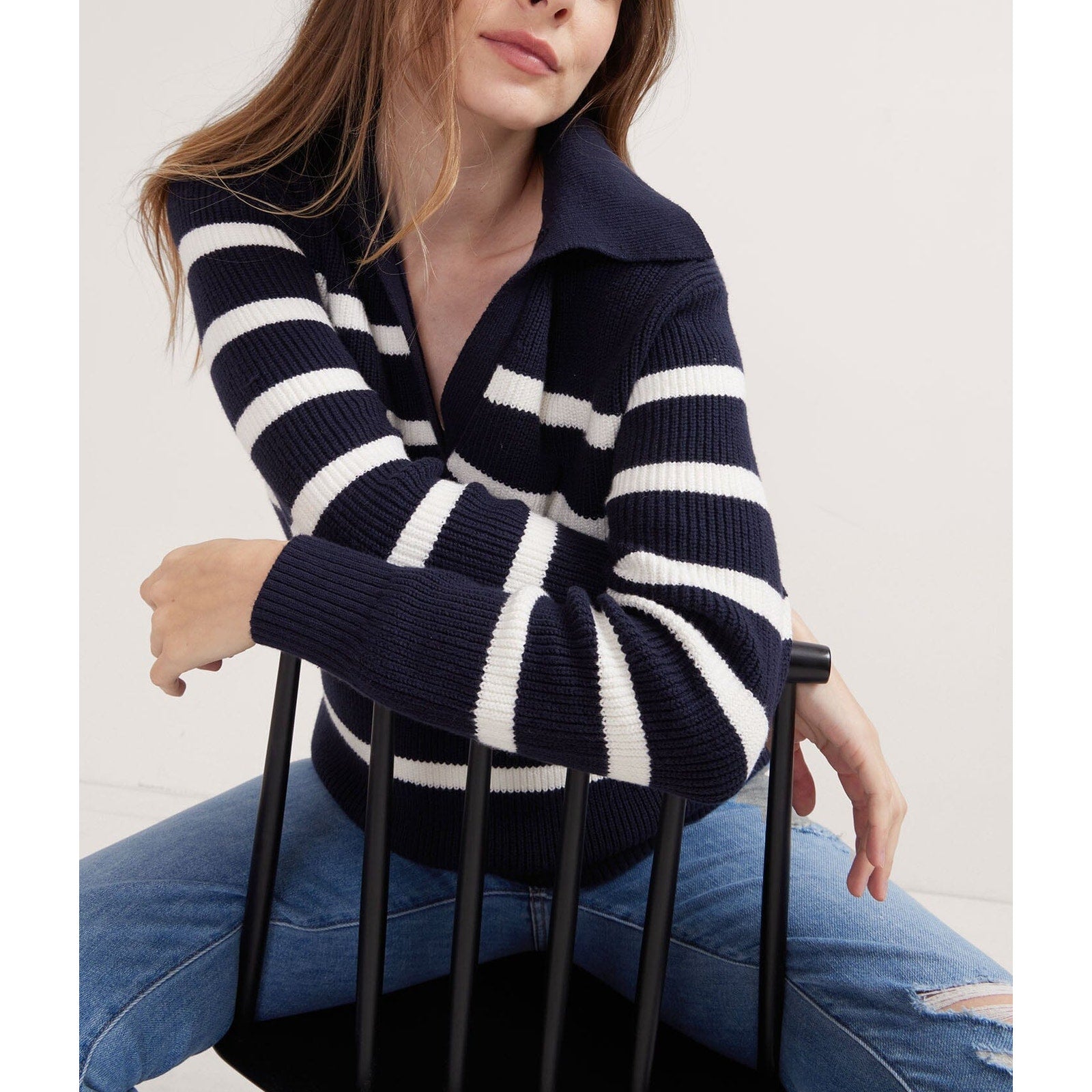 Hatch 'The Hannah' Navy Sweater Size 0