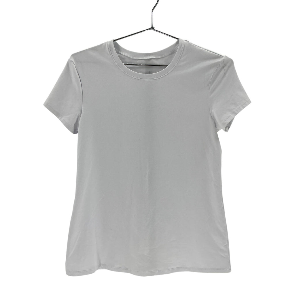 Alo Yoga 'Alosoft' White Polyester Finesse Tee Size M