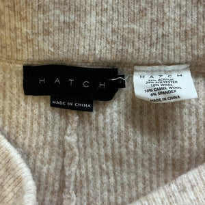 Hatch Cozy Oatmeal Melange Waffle Jogger Pants Size 2