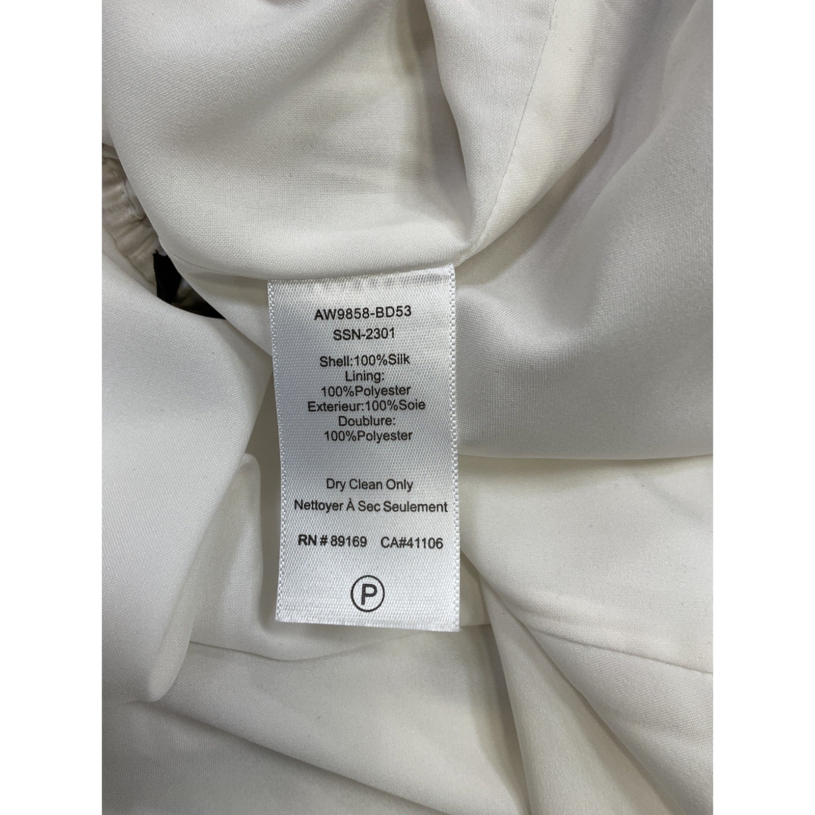 Atm Anthony Thomas White Melillo Striped Silk-Crepe Midi Skirt Size S