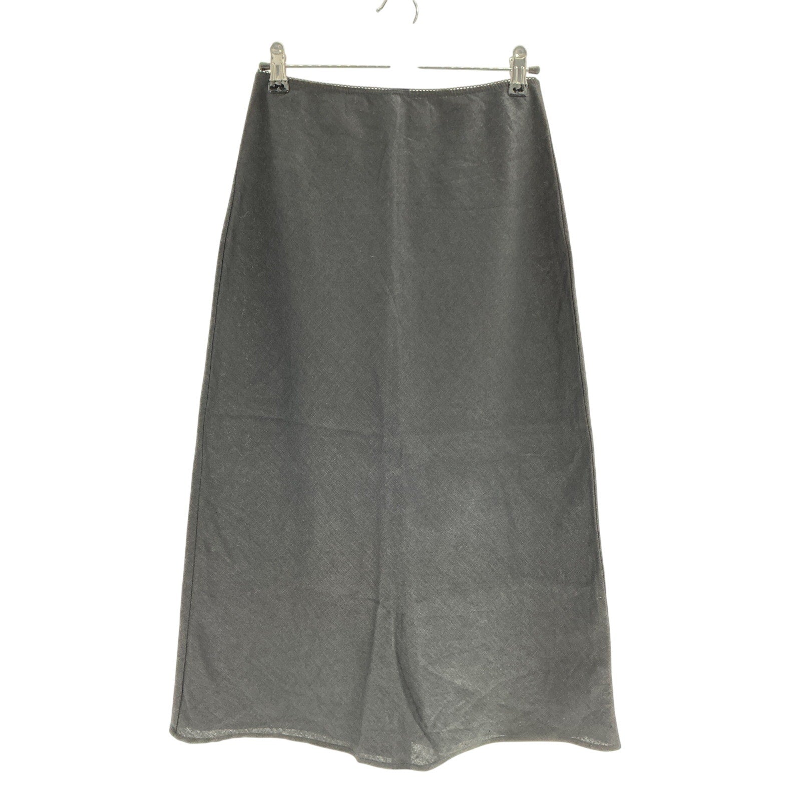 Reformation 'Petites' Black Linen Layla Skirt Size S / P