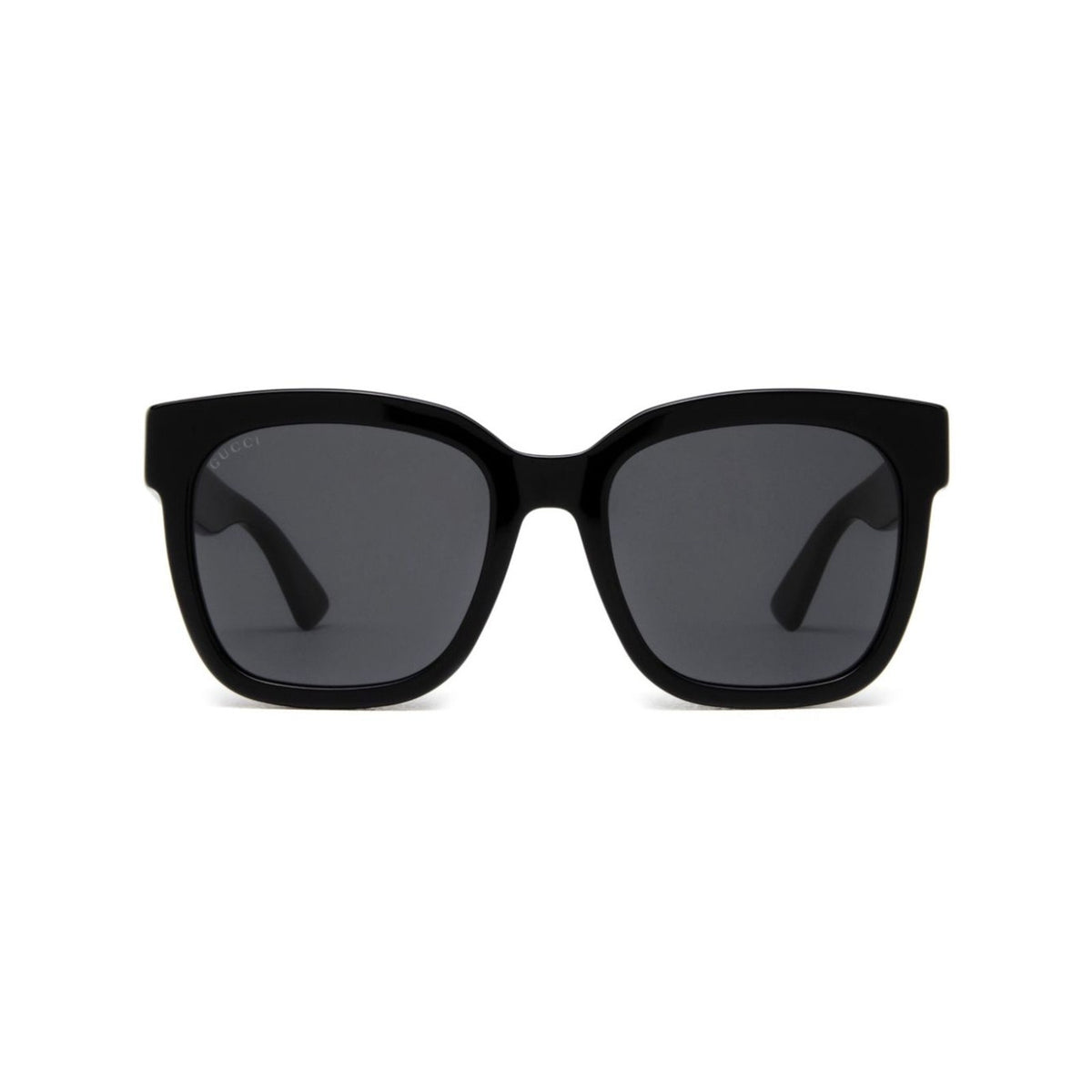 Gucci Oversized Black GG Logo Square Sunglasses