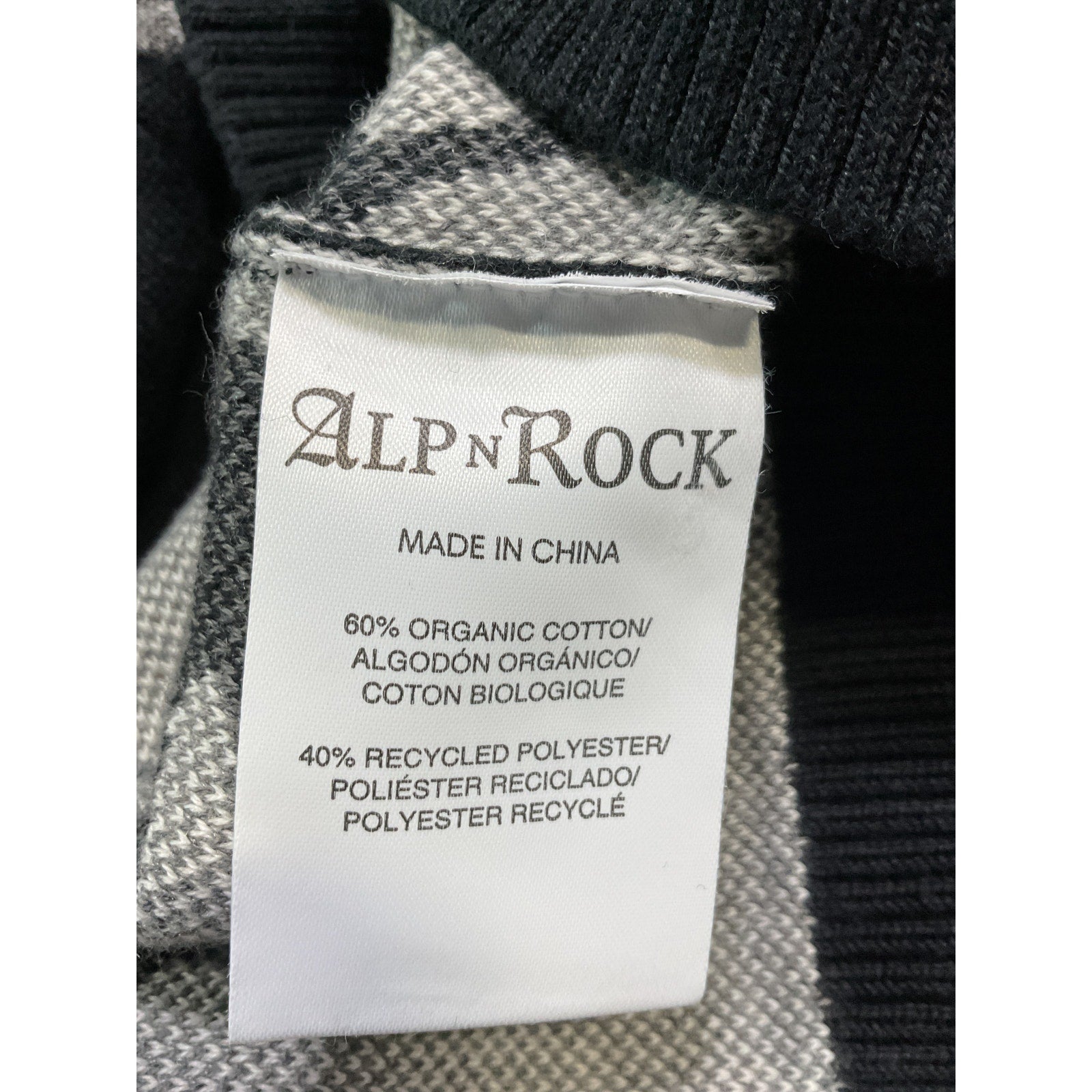 Alp N Rock 'Desi' Black Turtleneck Sweater Size XL - NWT