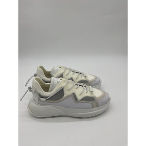 Stuart Weitzman White Leather Sw 1 Sneaker Size 6 - NWT