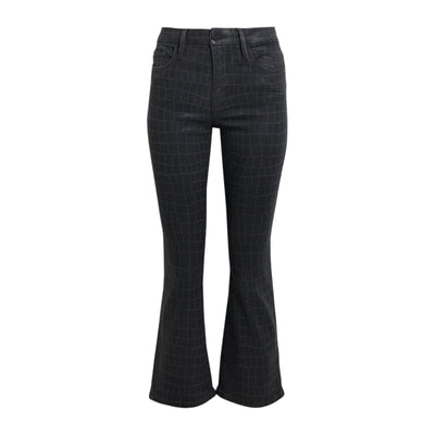 Frame Sleek Printed Le Crop Mini Boot Denim Jeans Size 28