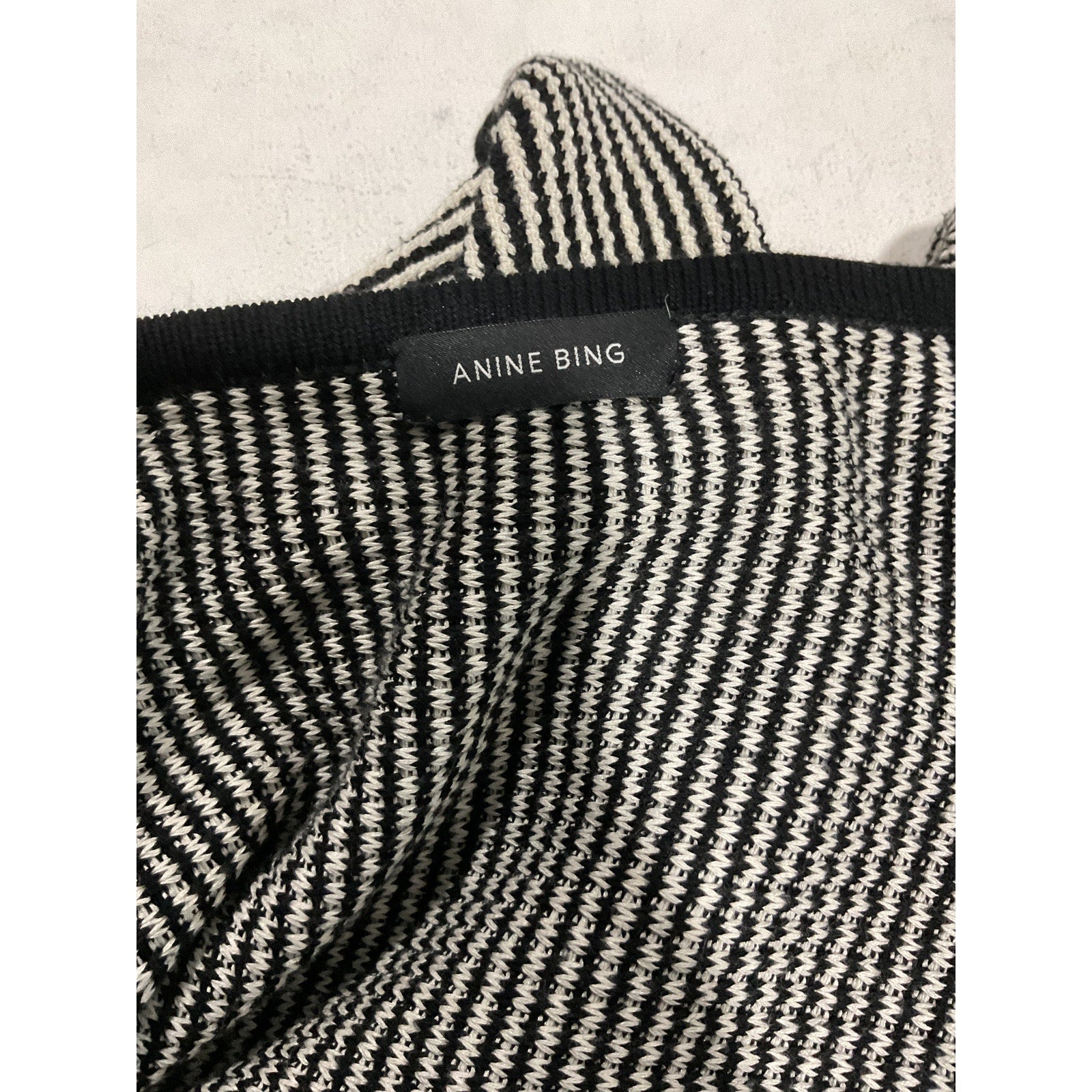 Anine Bing 'Dave' Black Cardigan Size L