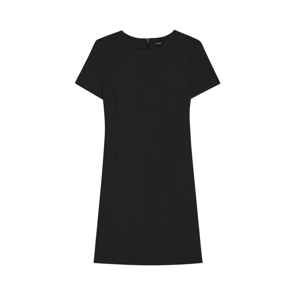 Theory 'Sheath' Black Wool Dress Size 00