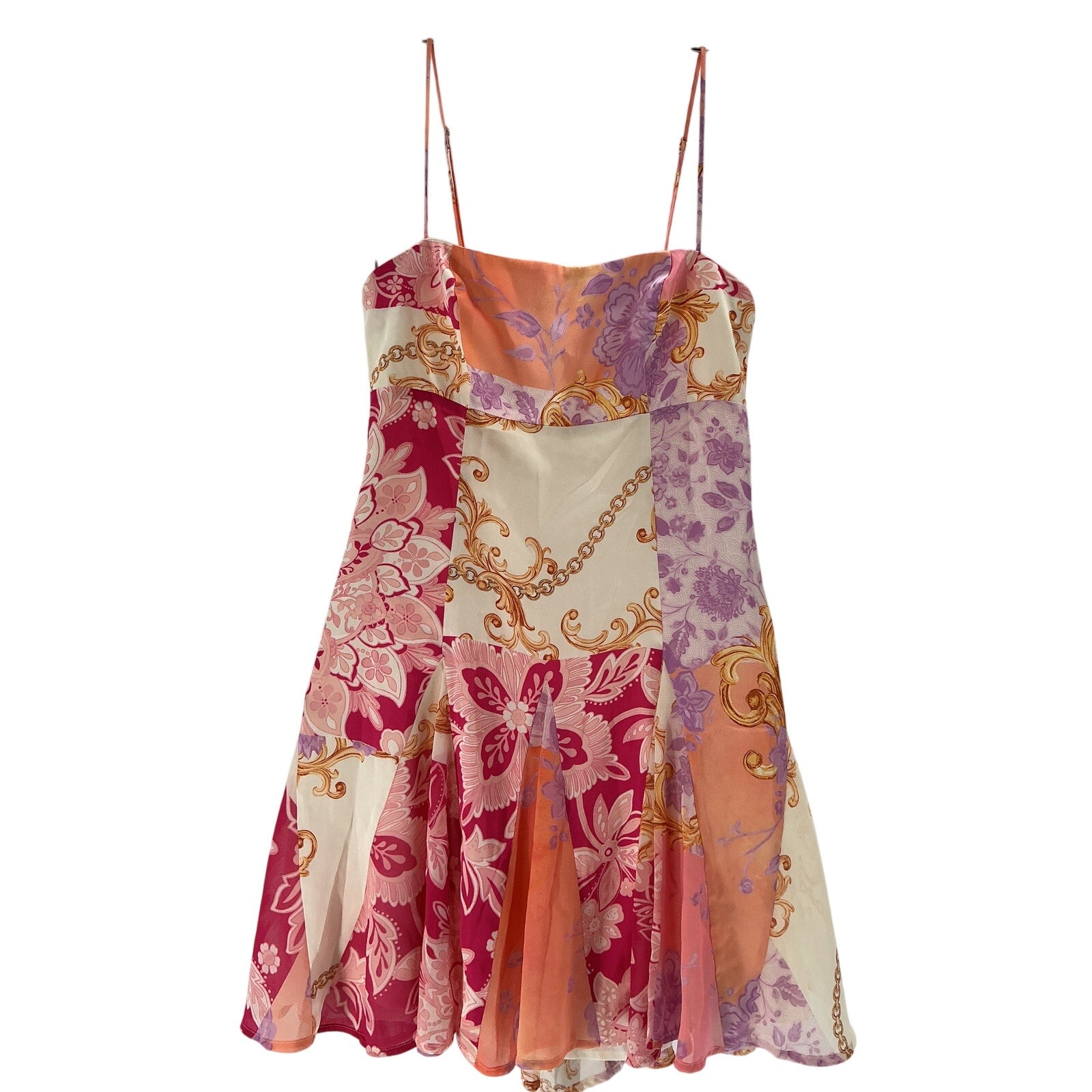 Majorelle 'Riviera' Pink Polyester Mini Dress Size XS