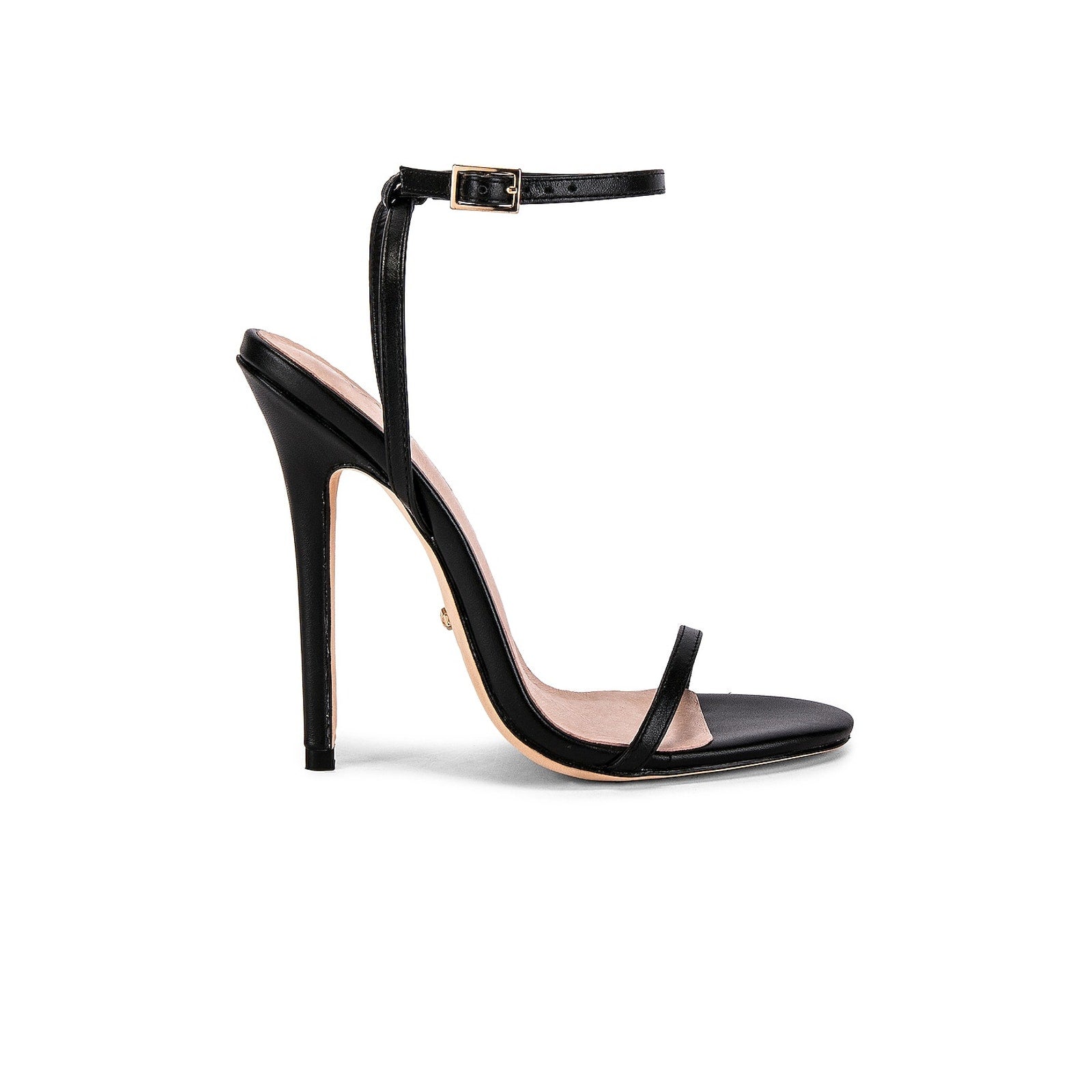 Raye 'Bali' Black Leather Heel Size 7