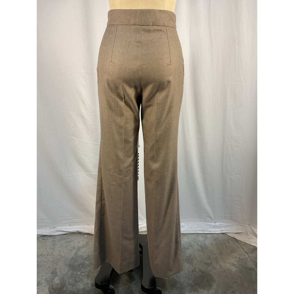 Gabriela Hearst 'Rhein' Tan Cashmere Pant Size 8