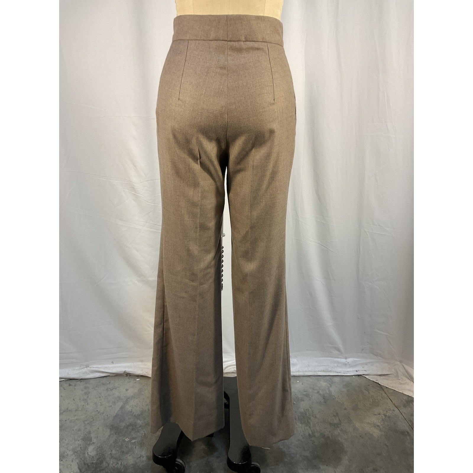 Gabriela Hearst 'Rhein' Tan Cashmere Pant Size 8