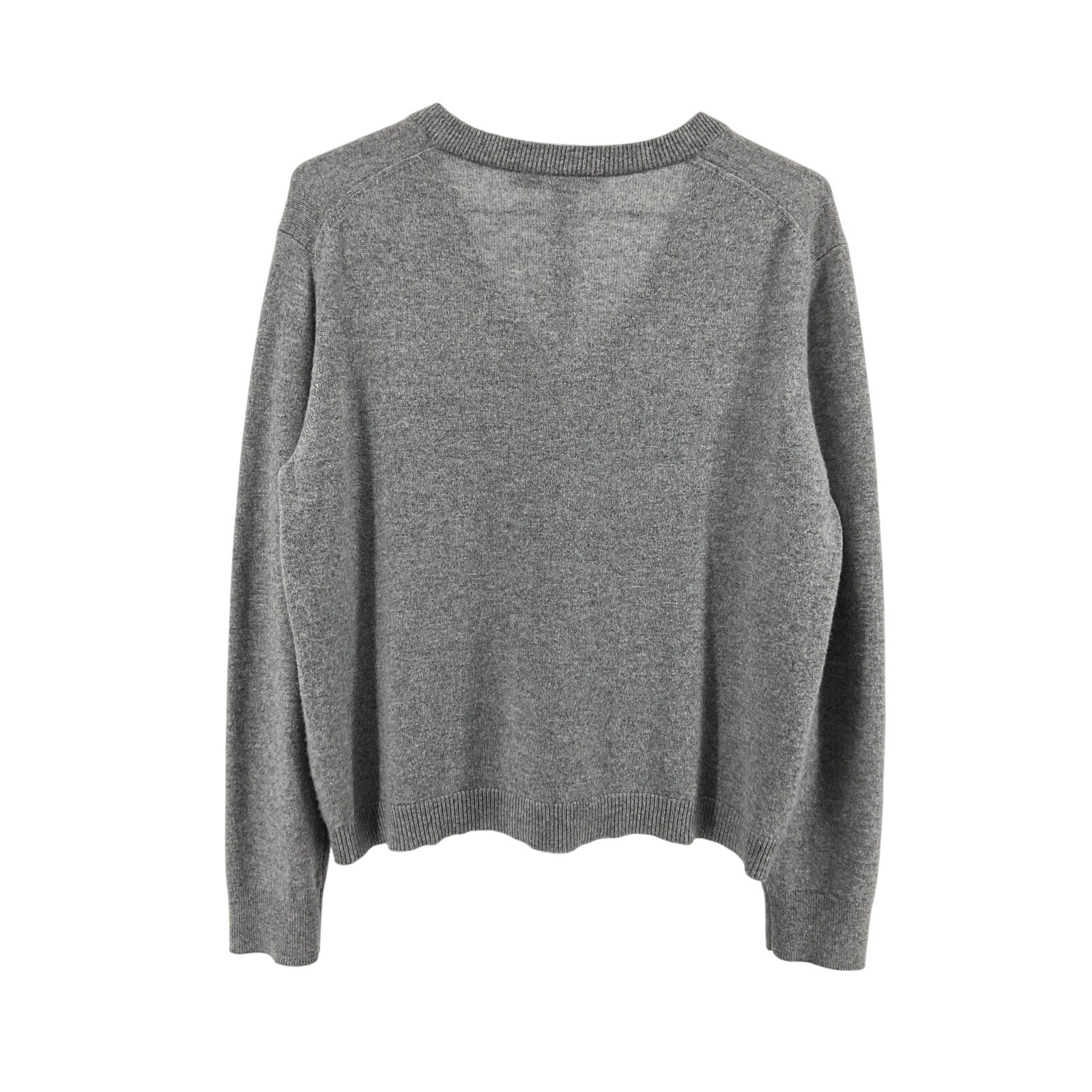 Jenni Kayne 'Flynn' Grey Cashmere Sweater Size M