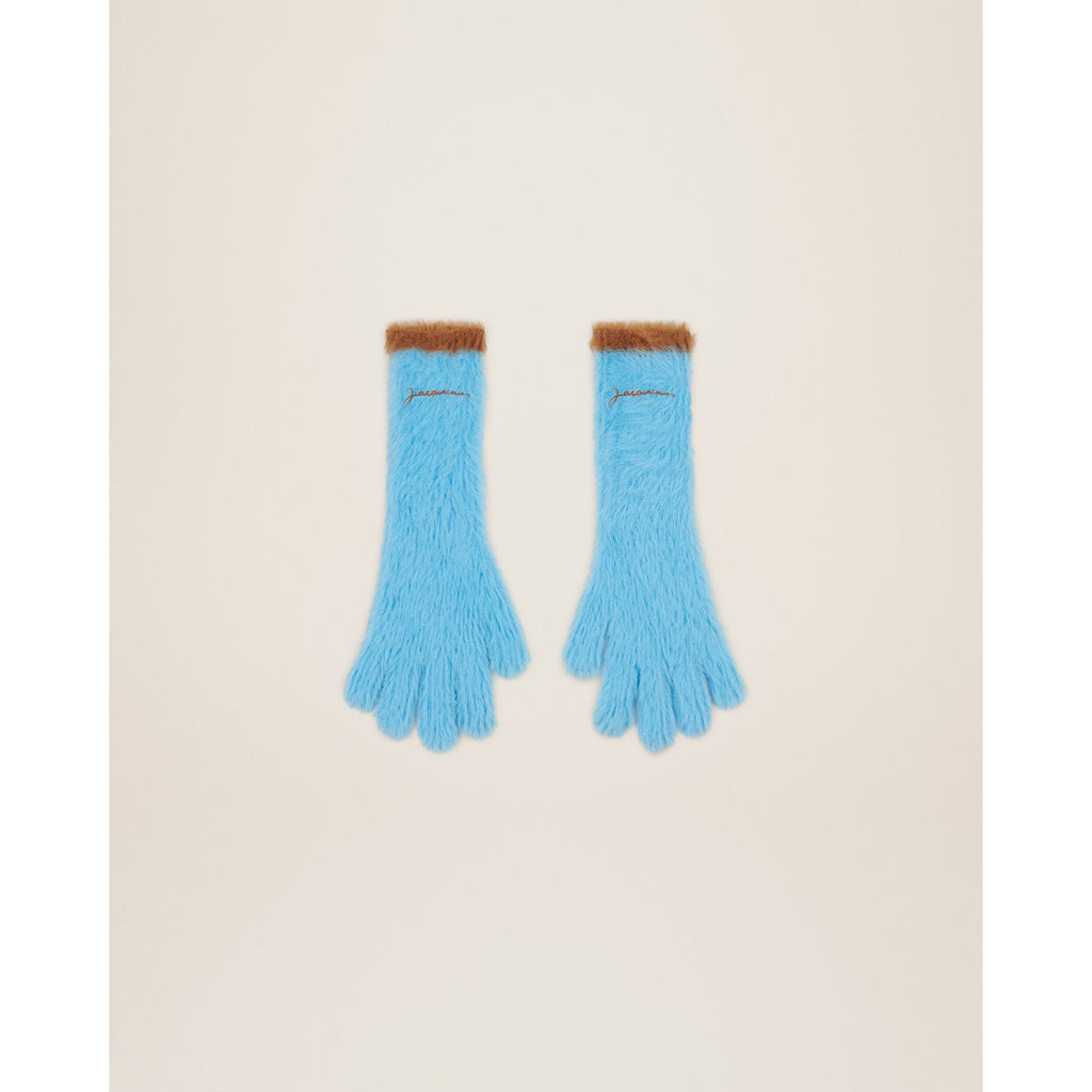 Jacquemus 'Les' Blue Polyamide Gants Neve Gloves Size OS - NWT