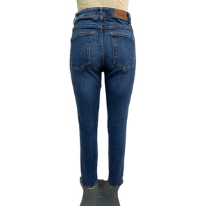 Sézane The Perfect Slim Blue Denim Eco-Friendly Denim Size 29