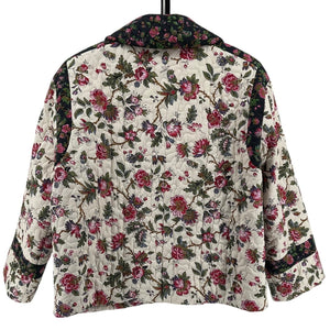 Rhode Quilted Macadamia Morlaix Fleur Emil Jacket Outerwear Size S