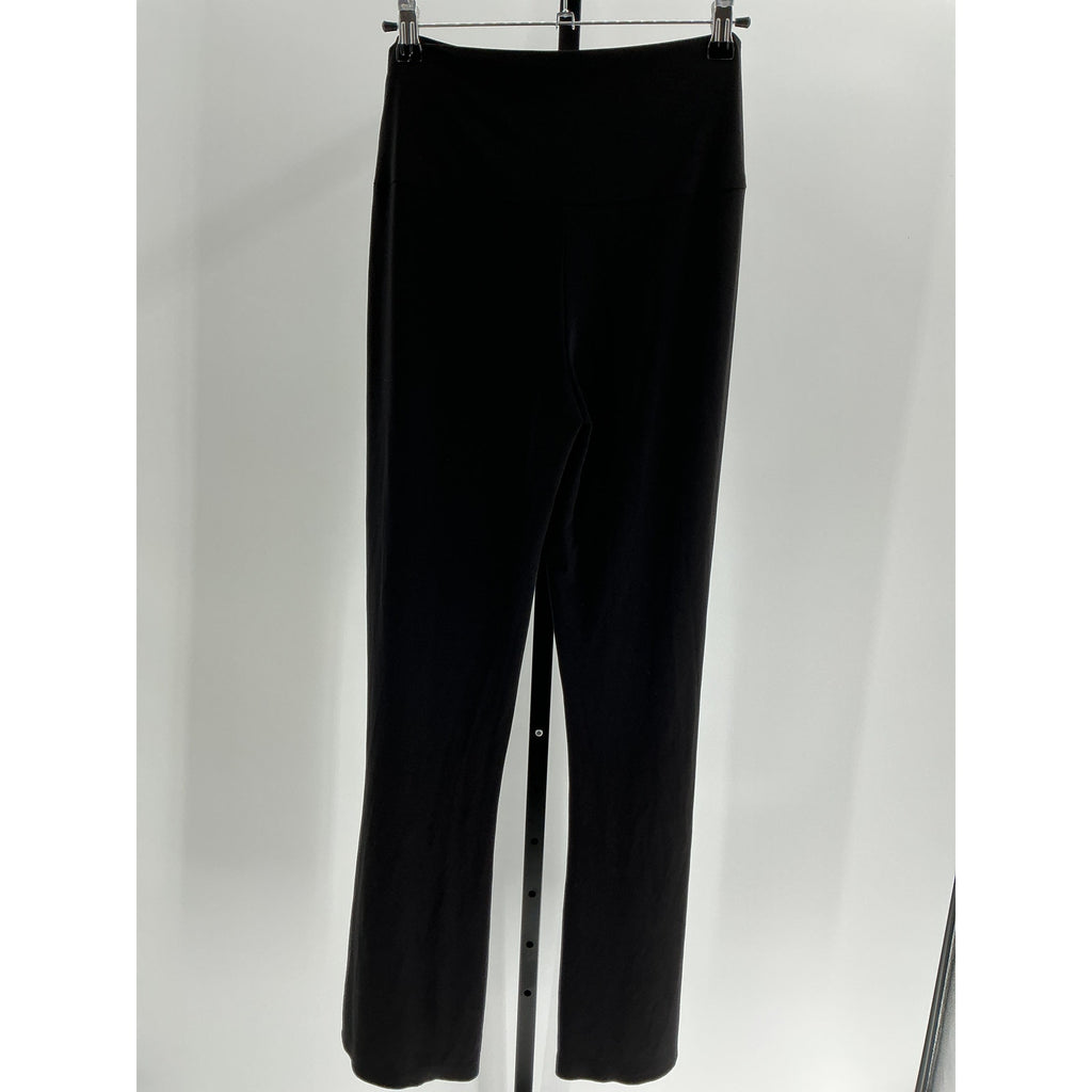 Norma Kamali 'Boot' Black Poly Pant Size M