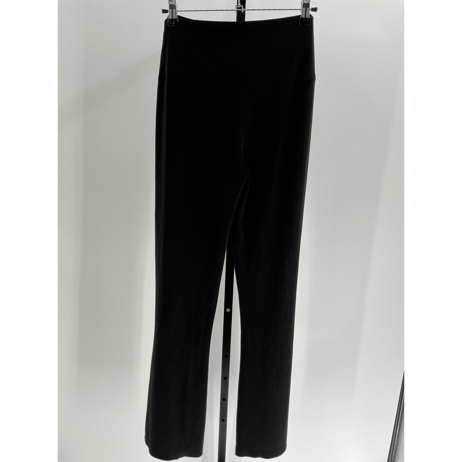 Norma Kamali 'Boot' Black Poly Pant Size M