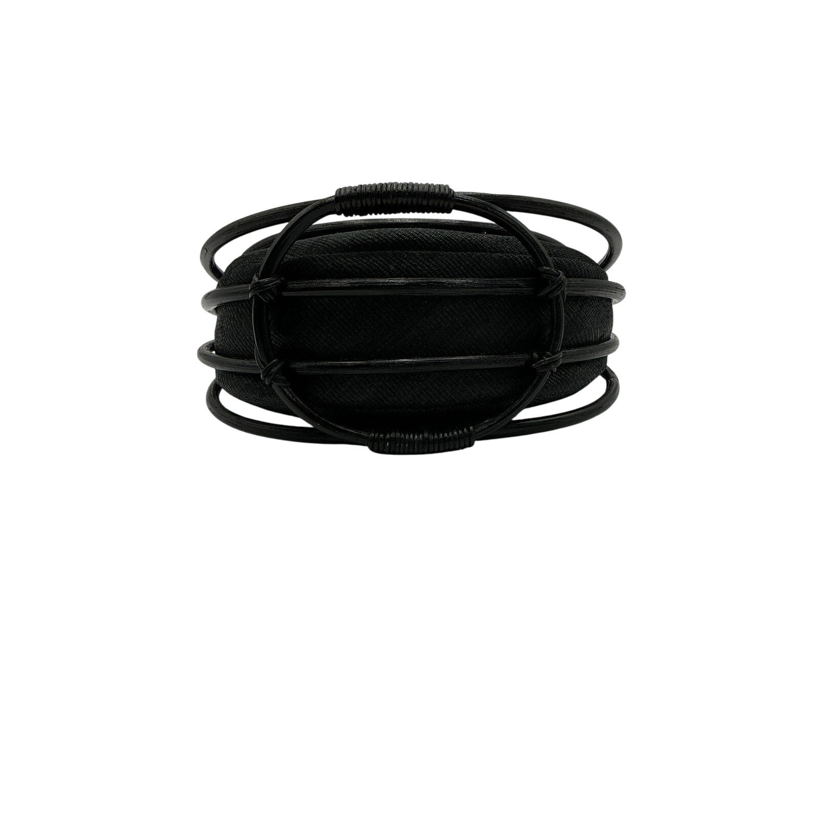 Aranaz 'Curba' Black Mini Handbag