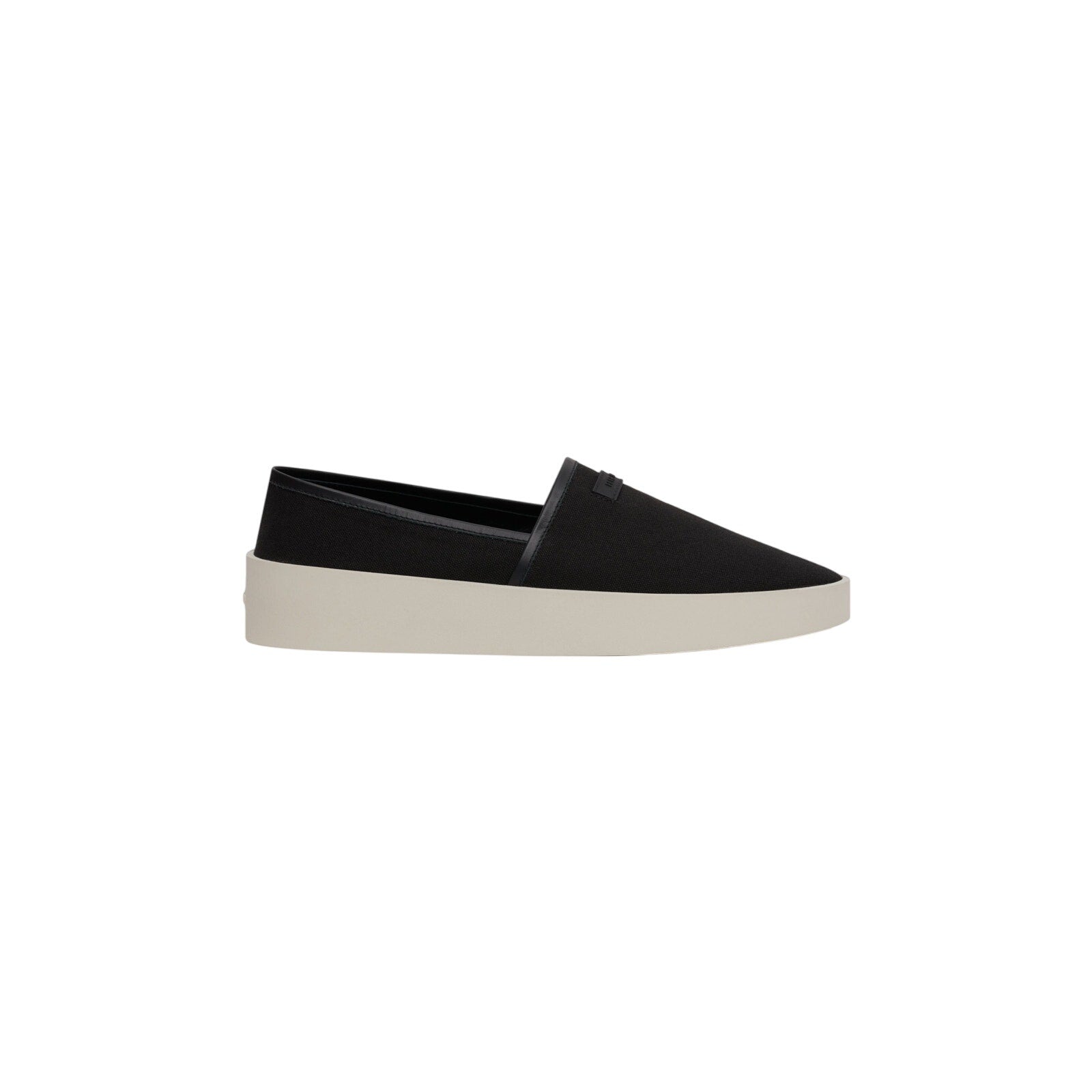 Fear Of God Black Canvas Espadrille Size 12 Men's