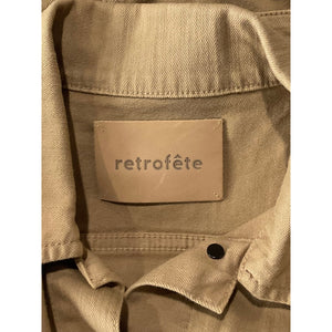 Retrofête 'Ada' Brown Cotton Jacket Size XS
