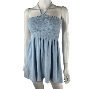 Hill House Home Smocked Light Blue Roxie Nap Dress Size XS