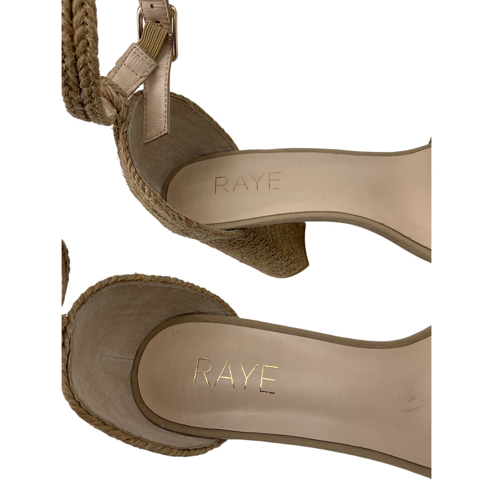 Raye 'Bliss' Beige Heel Size 7