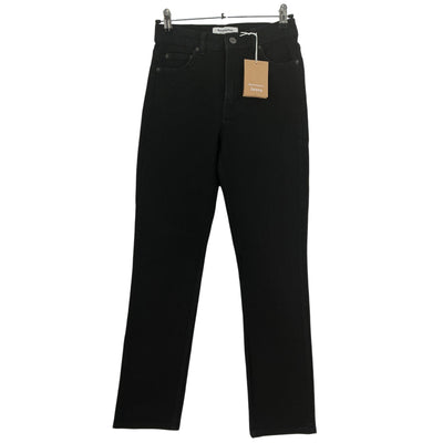 Reformation High Rise Black Liza Denim Jeans Size 24