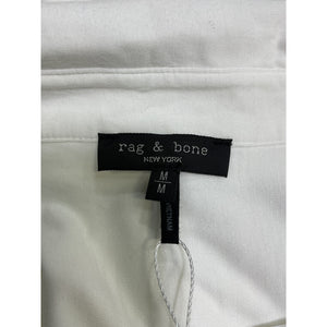 Rag & Bone 'Luca' White Modal Button-Front Shirt Size M