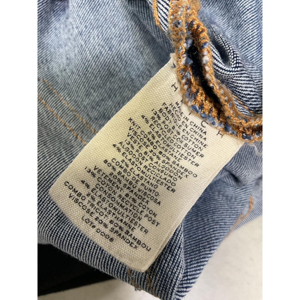Hatch 'The Over' Blue The Bump Slim Maternity Denim Jean Size 27
