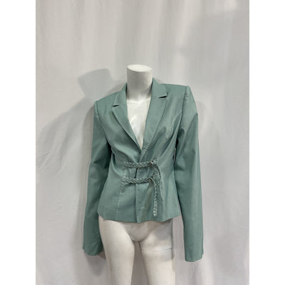 Tularosa 'Addison' Green Cotton Blazer Size M