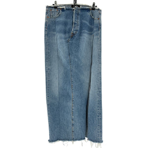 EB Denim Reworked Blue Robin Skirt Size S