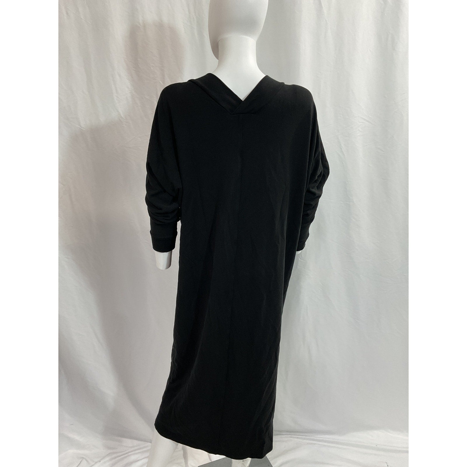 Hatch 'The Visitor' Black French Terry Maternity Dress Size OS