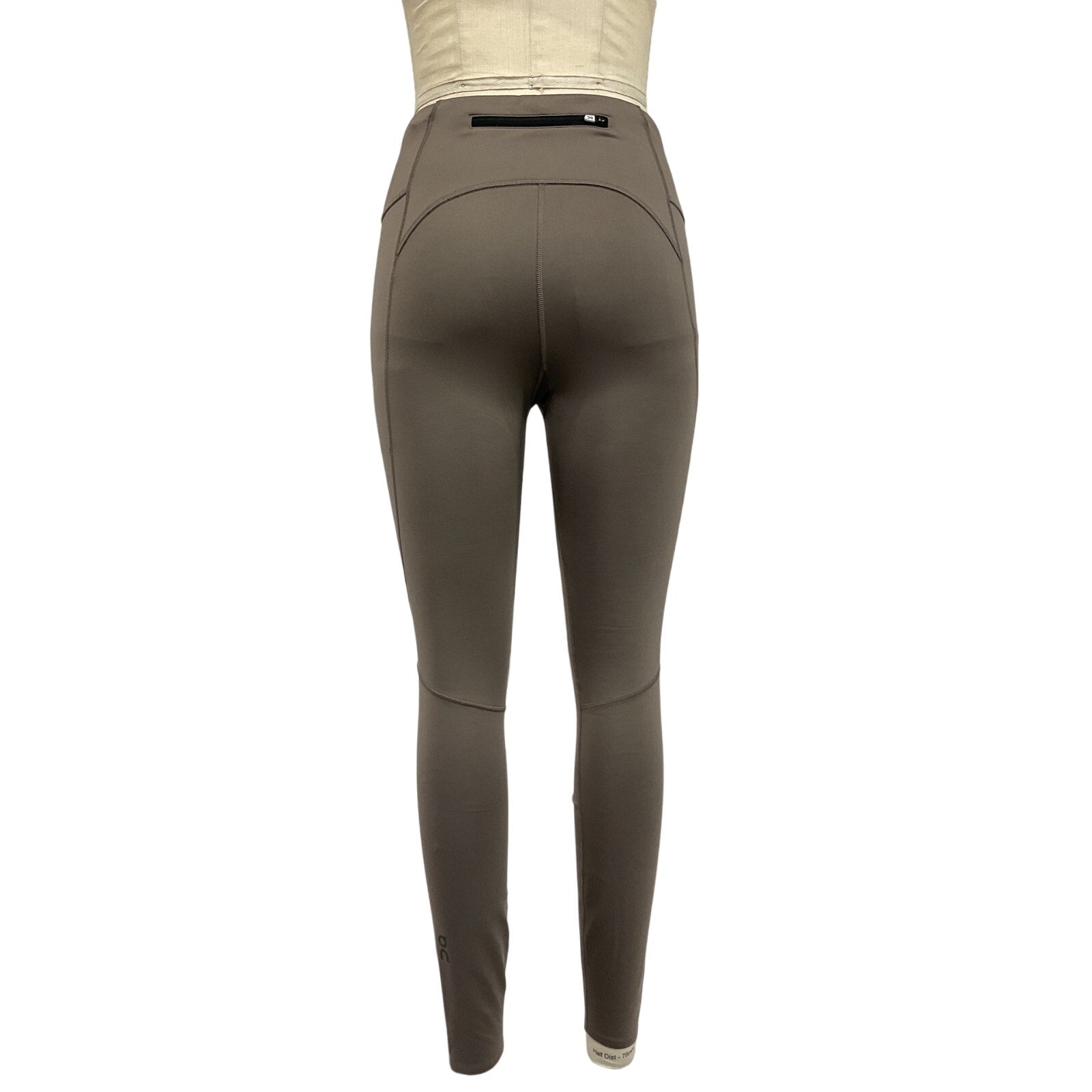 On Tan Polyester Performance Tights Legging Size S