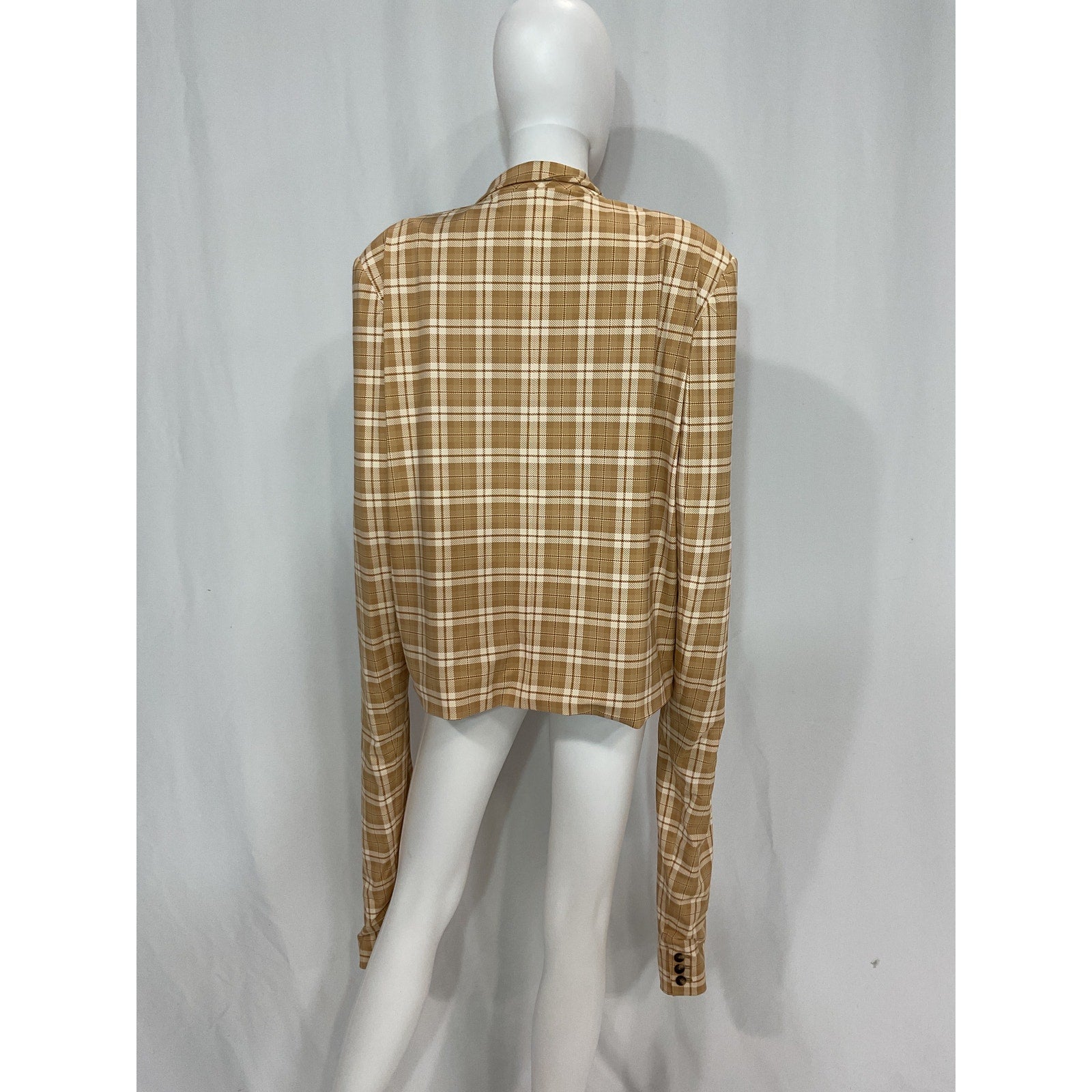 Miaou 'Ultra' Brown Long Sleeve Blazer Size S