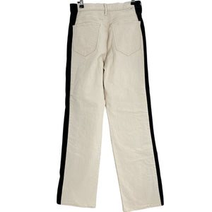 Mother Colorblock Multicolor Tuxedo Maven Heel Denim Jeans Size 29