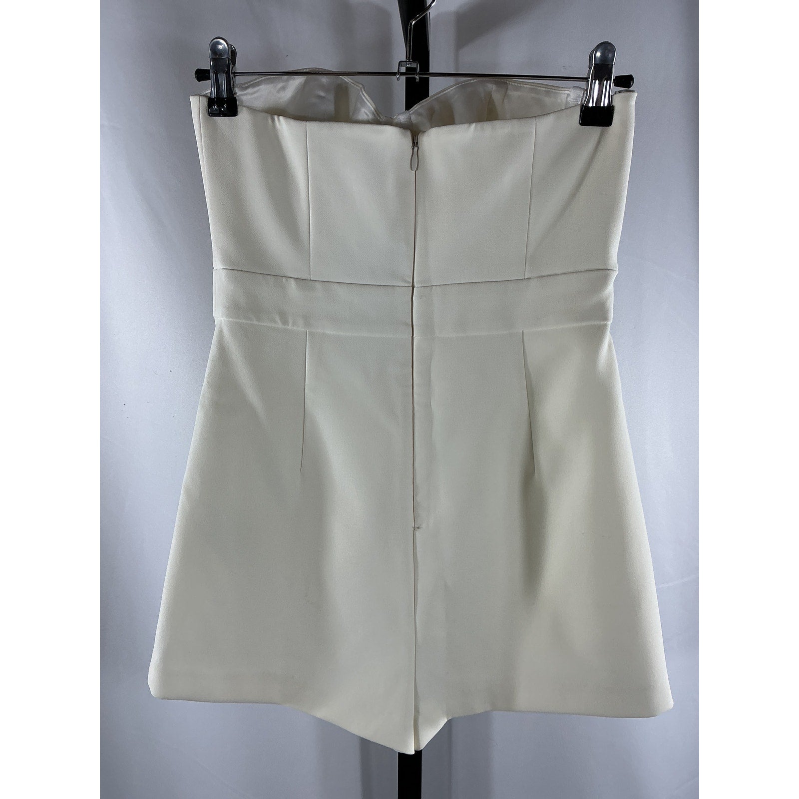 Michael Costello x Revolve 'Karina' White Polyester Romper Size XS - NWT